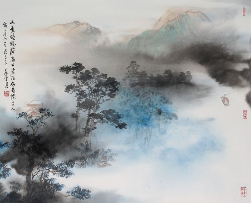 I005 蔡雪貞---作品5 水墨